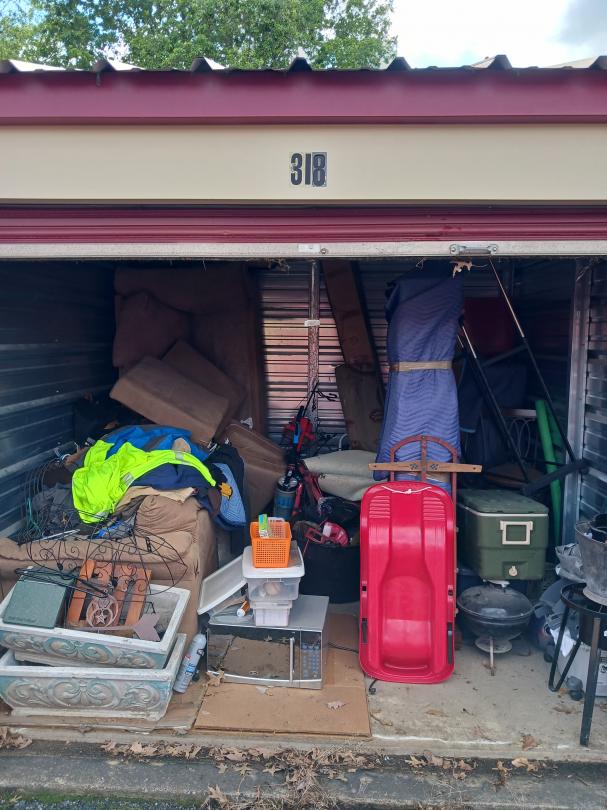 Storage Unit Auction in Belleville, IL at Gateway Storage Mall